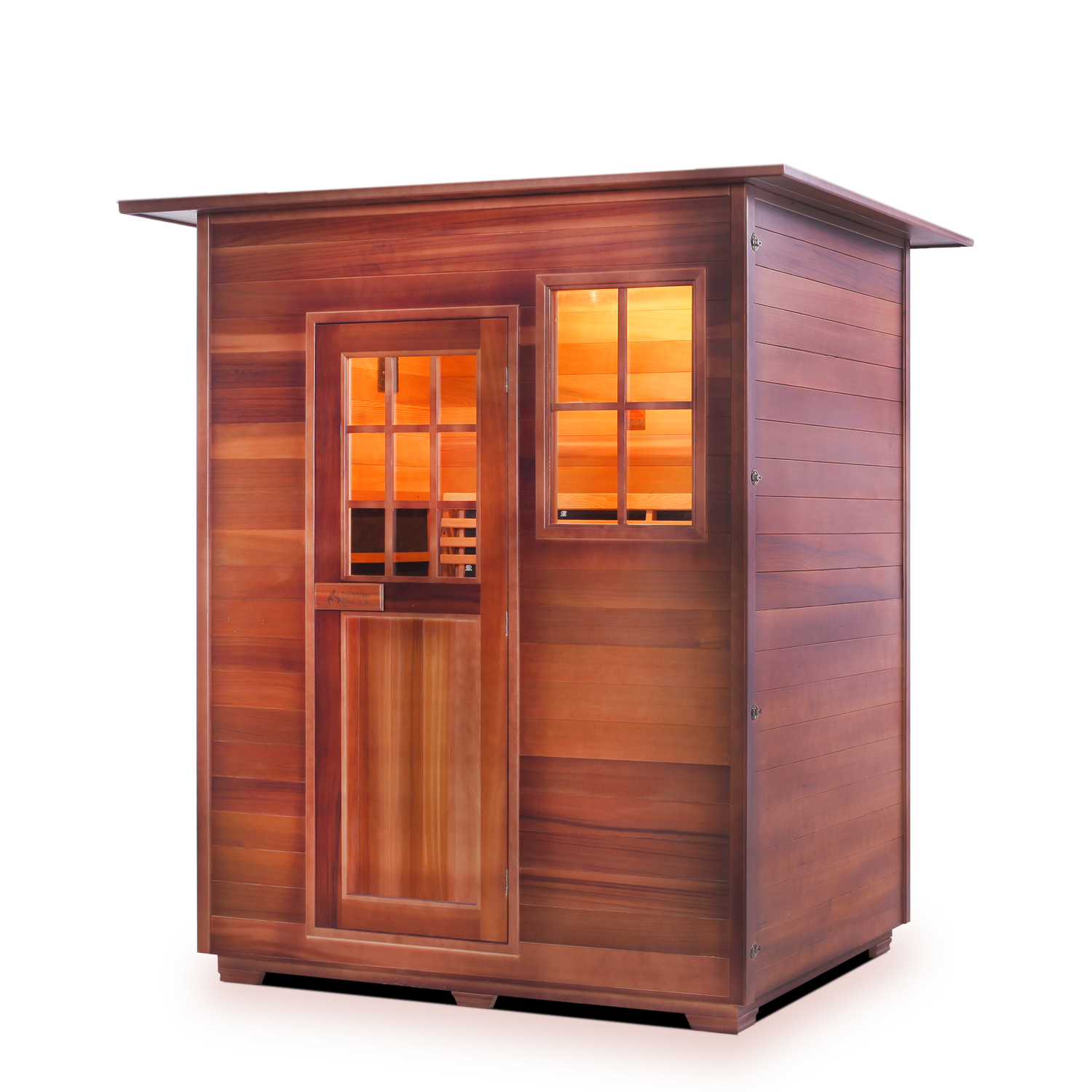 Enlighten Sierra 3 - 3 Person Infrared Indoor Sauna Full Spectrum