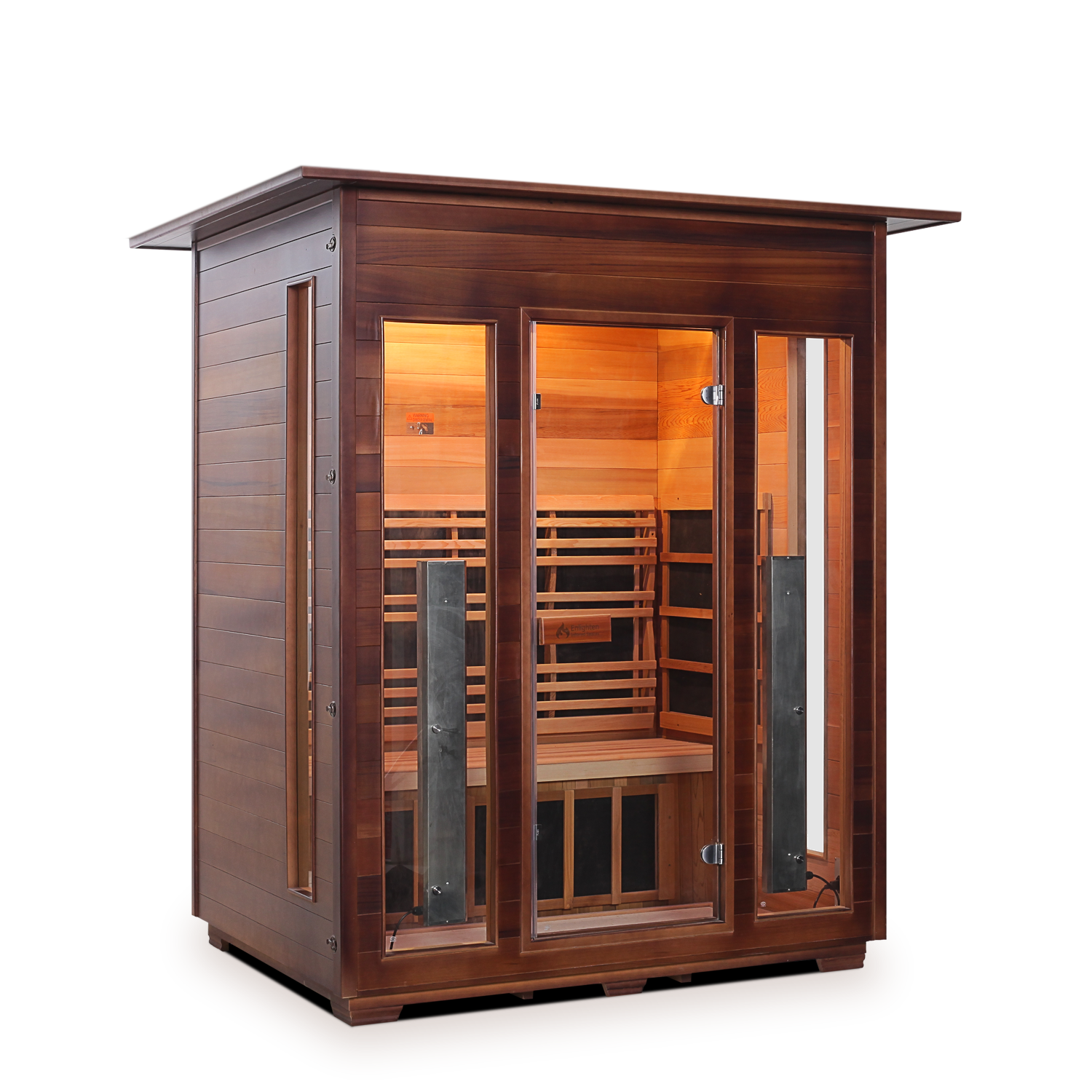 Enlighten Diamond 3 - 3 Persons Indoor Infrared/Traditional Sauna