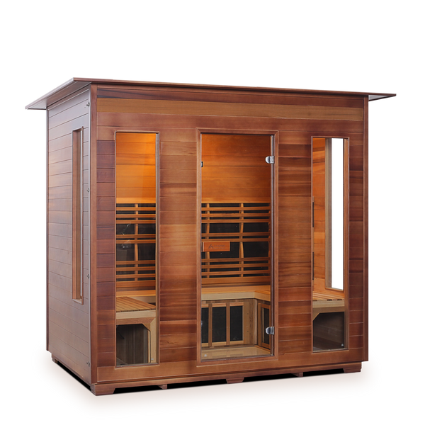 Enlighten Diamond 5 - 5 Persons Indoor Infrared/Traditional Sauna