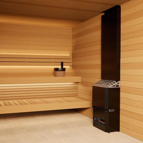 Saunum Air Series Sauna Heater AIR 5 Black