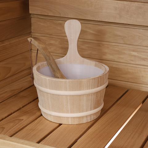 Prosaunas Wood Sauna Bucket