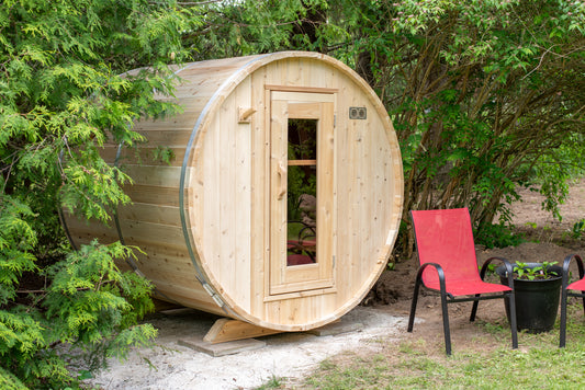 Dundalk Leisurecraft Canadian Timber Harmony Barrel Sauna CTC22W