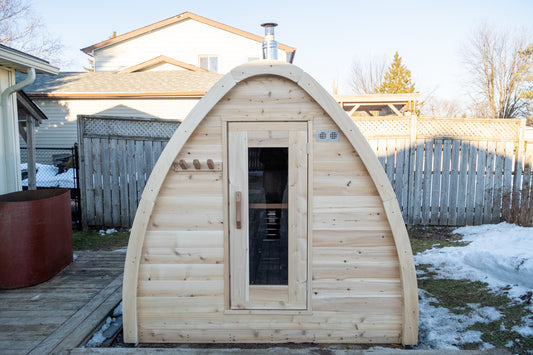Dundalk Leisurecraft Canadian Timber MiniPOD Sauna CTC77MW