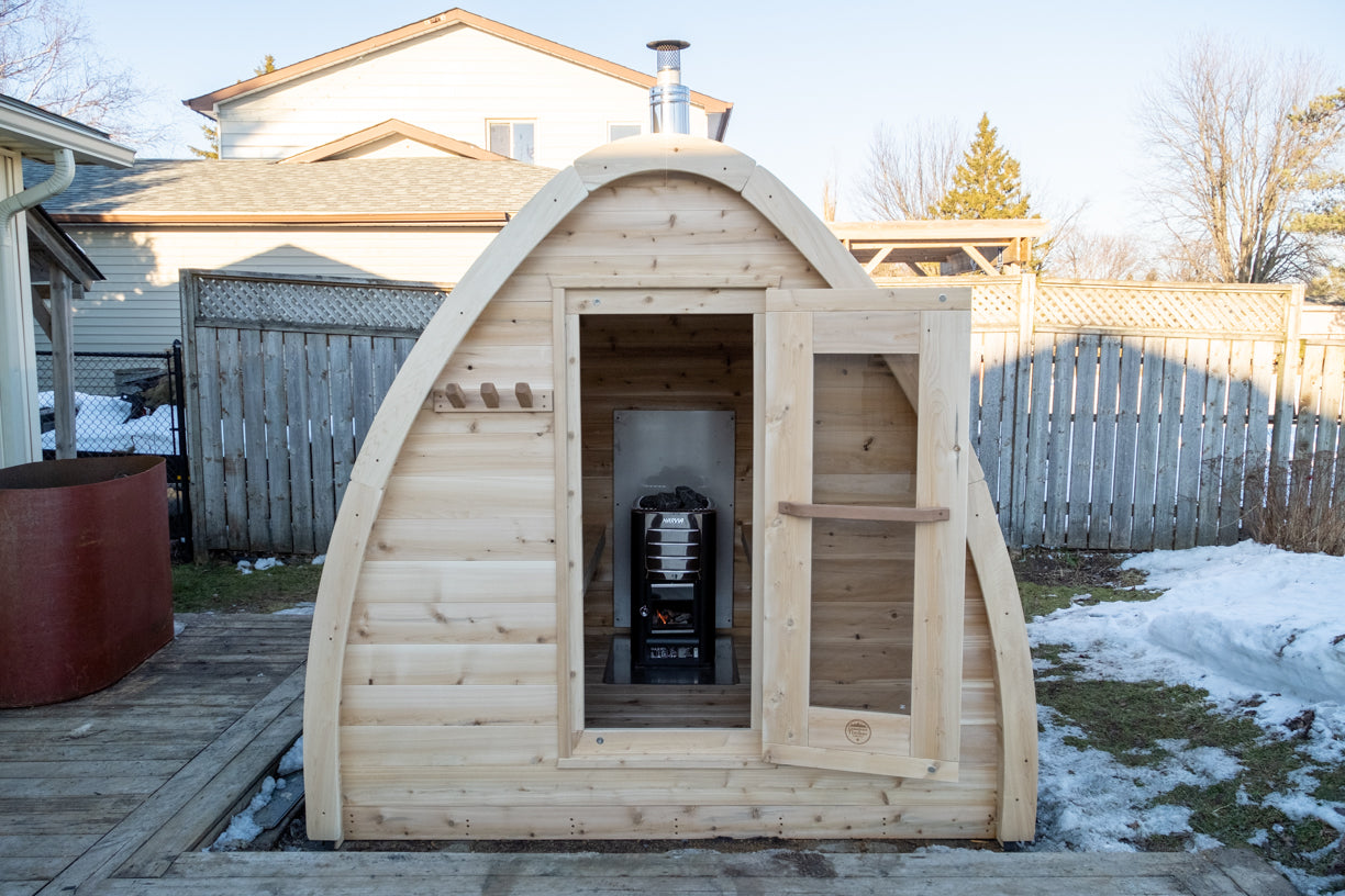 Dundalk Leisurecraft Canadian Timber MiniPOD Sauna CTC77MW