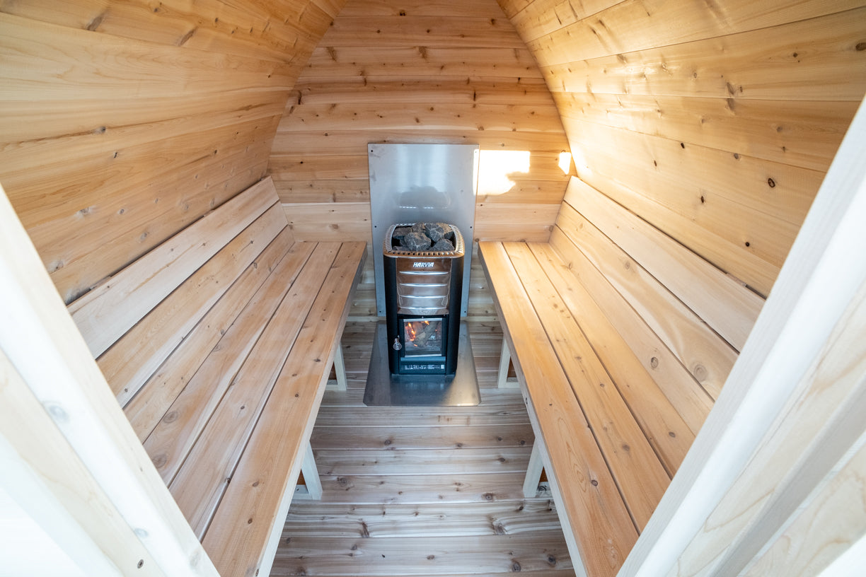 Dundalk Leisurecraft Canadian Timber MiniPOD Sauna CTC77MW