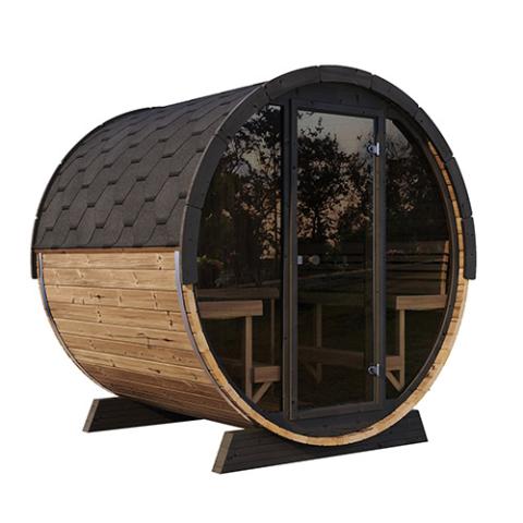 SaunaLife Model EE8G 6-Person Sauna Barrel