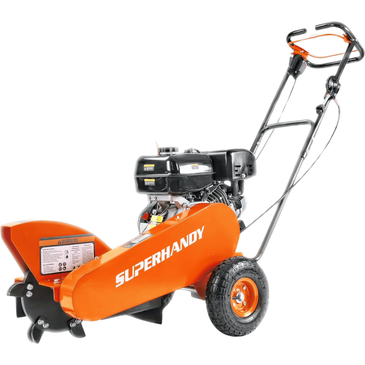 Super Handy GUO110 Stump Grinder Gas 9 HP Alphaworks Engine with 12