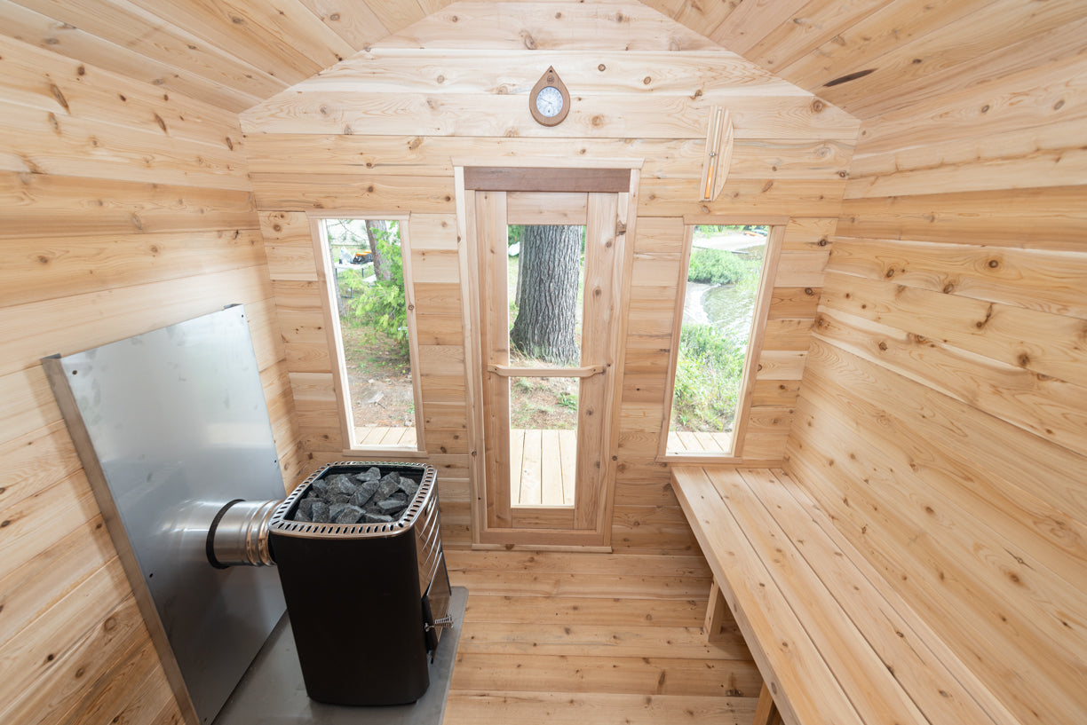 Dundalk Leisurecraft Canadian Timber Georgian Cabin Sauna CTC88W