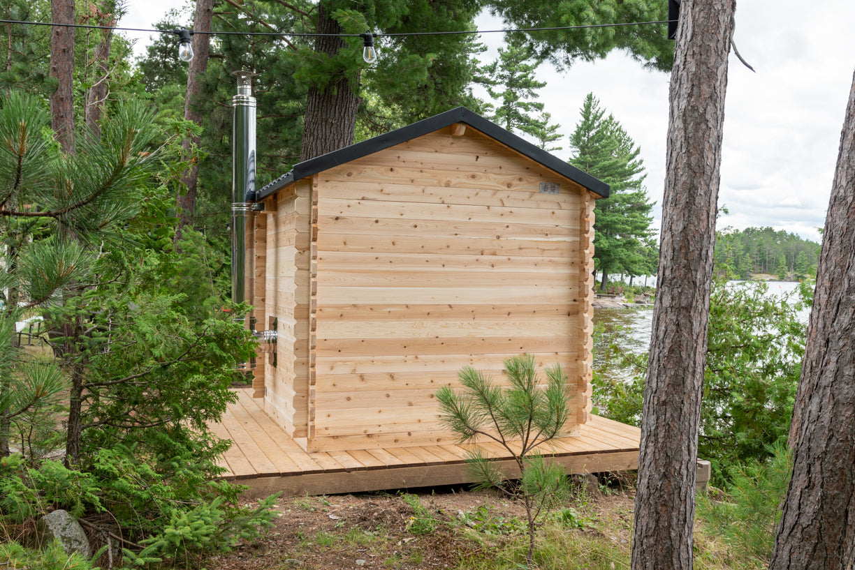 Dundalk Leisurecraft Canadian Timber Georgian Cabin Sauna CTC88W