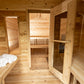 Dundalk Leisurecraft Canadian Timber Georgian Cabin Sauna with Changeroom CTC88CW