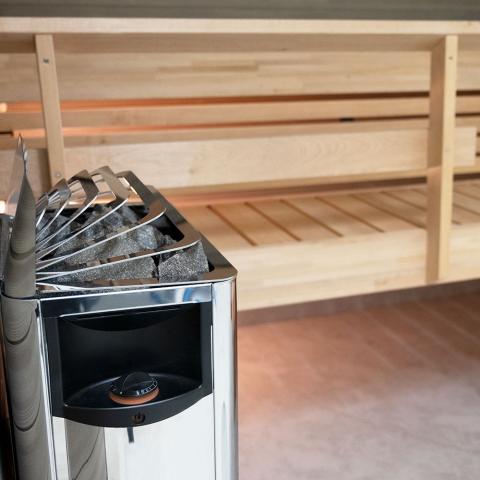 Harvia The Wall SWS80 The Wall Series 8kW Sauna Heater Stainless Steel