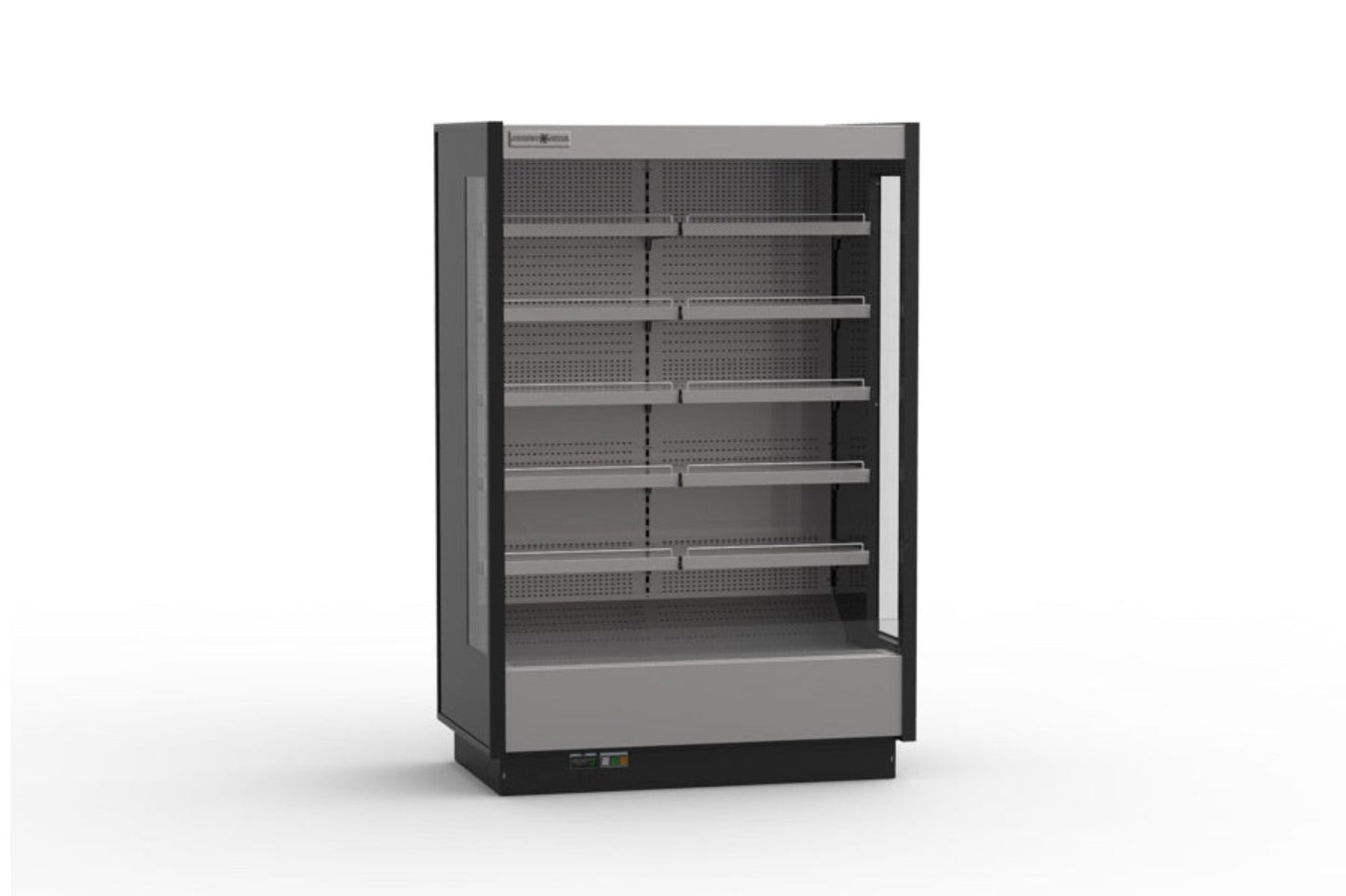 Hydra-Kool  | 75" Wide Remote Grab-N-Go 3 Door High Volume Merchandiser Refrigerator - KGV-MO-3-R