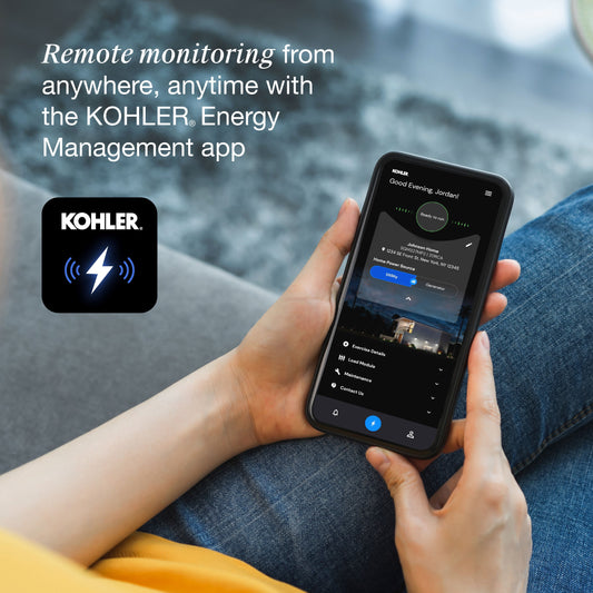 Kohler  48KW 120/208V 3-Phase Standby Generator with App Connect New - 48RCLC-QS6