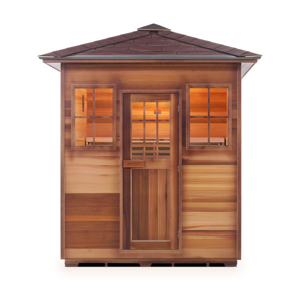 Enlighten MoonLight 4 - 4 Persons Outdoors Dry Traditional Sauna