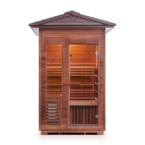 Enlighten SunRise 2 - 2 Persons Outdoor Dry Traditional Sauna