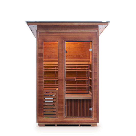 Enlighten SunRise 2 - 2 Persons Outdoor Dry Traditional Sauna