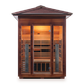 Enlighten Diamond 3 - 3 Persons Outdoor Infrared/Traditional Sauna