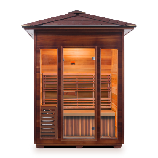 Enlighten SunRise 3 - 3 Persons Outdoor Dry Traditional Sauna