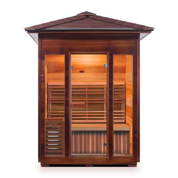 Enlighten SunRise 3 - 3 Persons Outdoor Dry Traditional Sauna