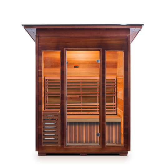 Enlighten SunRise 3 - 3 Persons Outdoor Dry Traditional Sauna