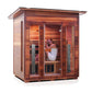 Enlighten Rustic 4 - 4 Person Infrared Outdoor Sauna Full Spectrum