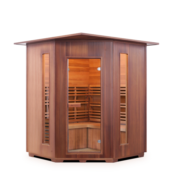 Enlighten SunRise C - 4 Person Indoor Dry Traditional Sauna