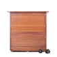 Enlighten Sapphire 4 - 4 Persons Outdoor Infrared/Traditional Sauna