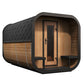 SaunaLife CUBE 8-Person Traditional Outdoor Sauna Model CL12GCP