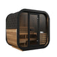 SaunaLife CUBE 4-Person Traditional Outdoor Sauna Model CL5G