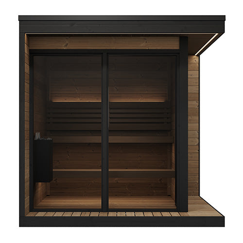 SaunaLife 6-Person Outdoor Sauna Kit GL6
