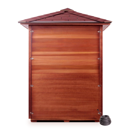 Enlighten SunRise C - 4 Person Outdoor Dry Traditional Sauna