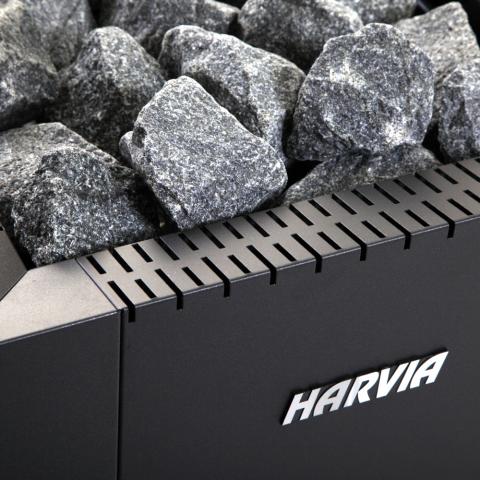 Harvia Linear 16 Black Linear Series 17.9 kW Wood Sauna Stove