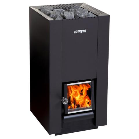 Harvia Linear 28 Linear Series 22kW Wood Sauna Stove