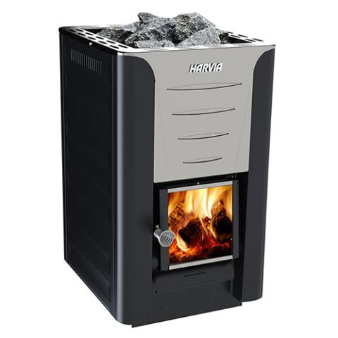 Harvia PRO 20 PRO Series 24kW Sauna Wood Burning Stove