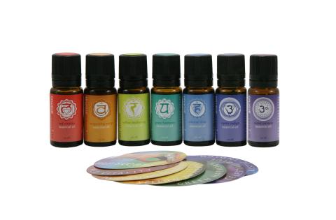 Mr.Steam MS CHAKRA7 Chakra Blend Essential Oil 7-Pack