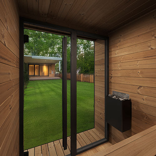 SaunaLife 4 Person Outdoor Sauna Kit GL4