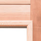 Cedar Sauna Door