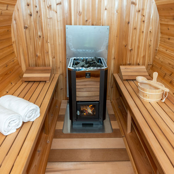 Dundalk Leisurecraft Canadian Timber Georgian Cabin Sauna with Changeroom CTC88CW