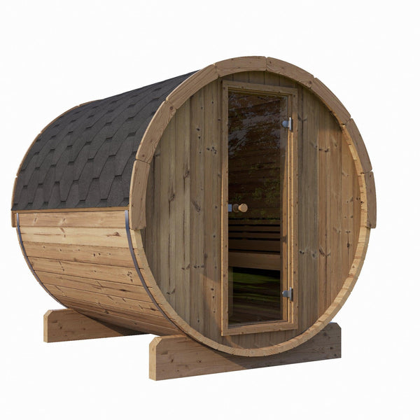 E8 Barrel Sauna Iso View