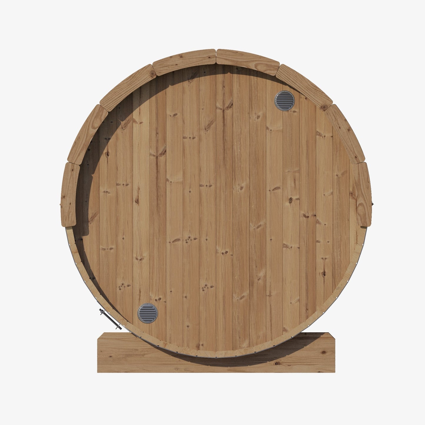 E8 Barrel Sauna Rear View